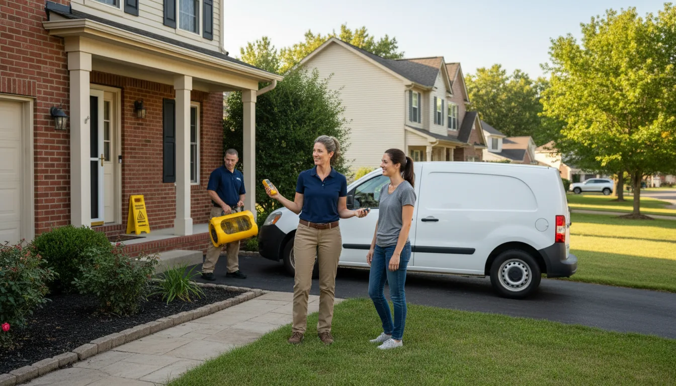 Water restoration image for Emergency Water Removal Services in Arlington, OH